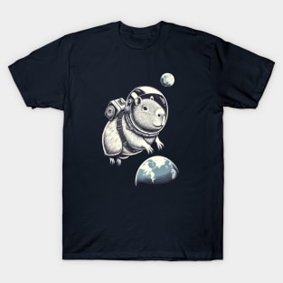 Space Capybara T-Shirt